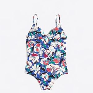 J.Crew Factory swimsuit Leyland floral NWT